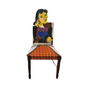 Picasso Dora Maar Chair Painted by Todd Fendos