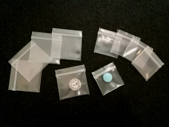 Mini 3cmx3cm 2.5cmx2.5cm 2cmx2cmZip Bag 100pcs Resealable Bag Small Clear Tiny Plastic Bag Zip Bag Reusable Plastic Bag Reclosable Bag Etsy