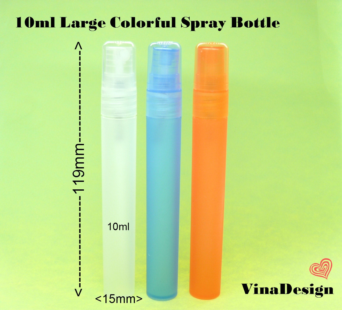 10ml Colorful Plastic Perfume Bottle Perfume Empty Bottle Perfume Empty Spray Bottle large Spray Bottle Perfume Atomizer Cosmetic Container