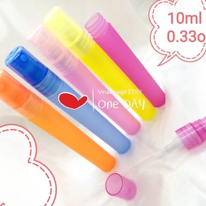 USD89=170 pcs 10ml Colorful Plastic Perfume Bottle Perfume Empty Bottle Perfume Empty Spray Bottle Perfume Atomizer Clearance Sales
