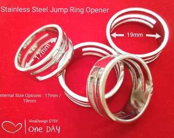 Stainless Steel Jump Ring Opener Open Jump Ring Tool Metal Jump Ring Opener 19mm Jump Ring Opener 17mm Jump Ring opener Small Jump Ring Tool