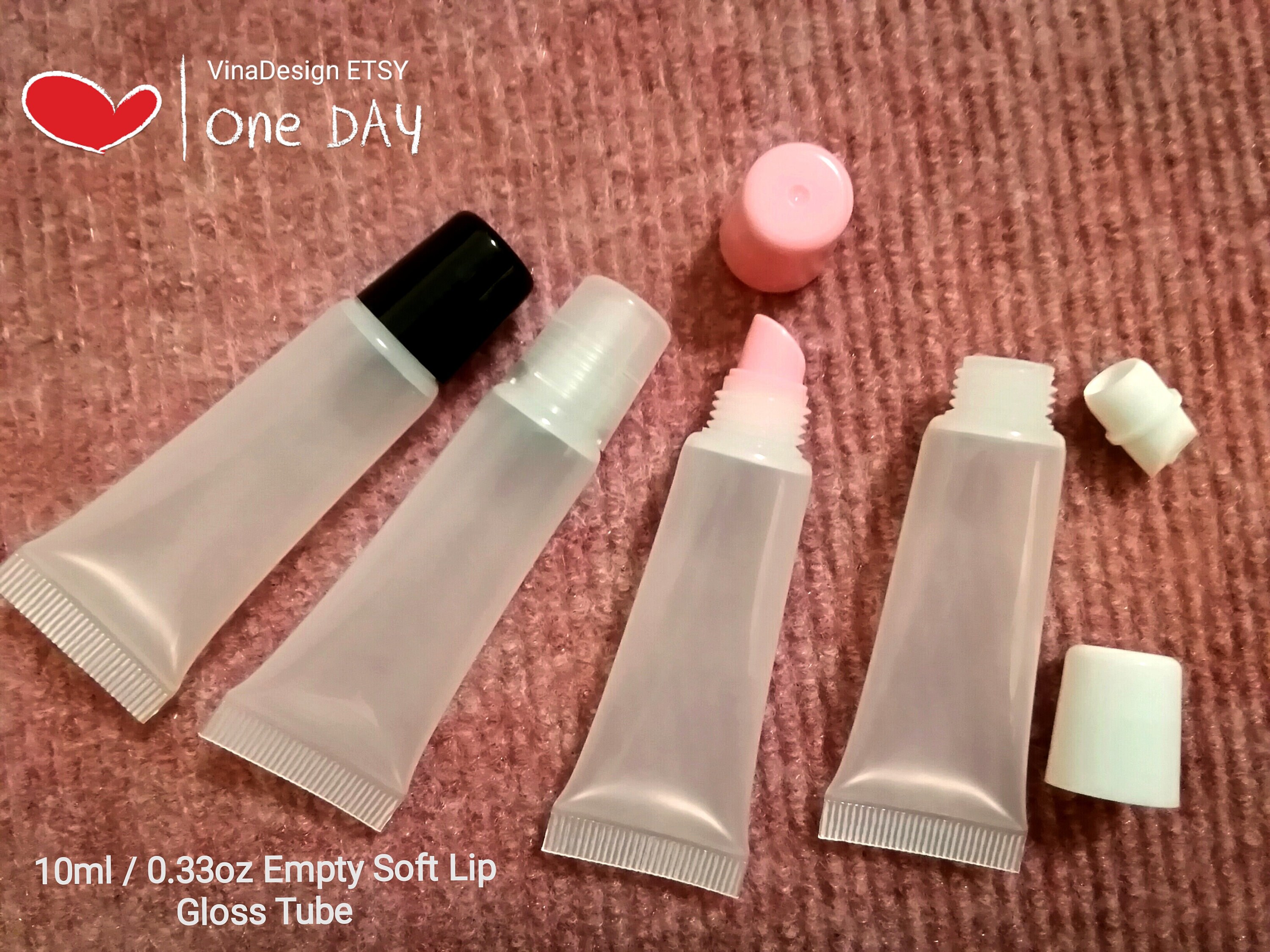 10ml 15ml Empty Clear Color Frosted Lip Gloss Soft Squeeze Plastic  Container Plastic Tube For Makeup Diy Skin Care Bottles - Buy Plastic  Tube,Soft