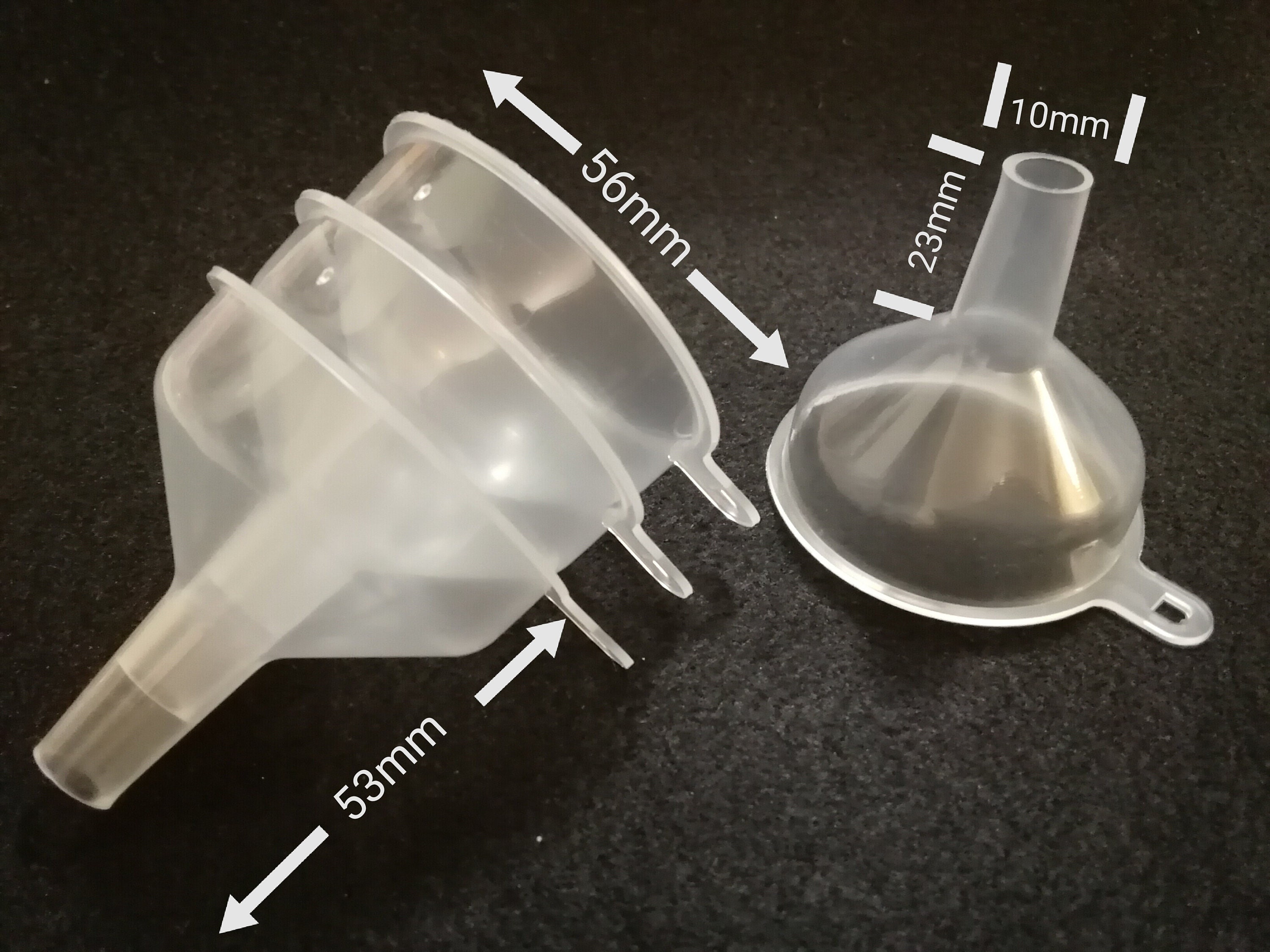 2pcs Large Plastic Funnel Big Plastic Funnel Clear Plastic Etsy Australia