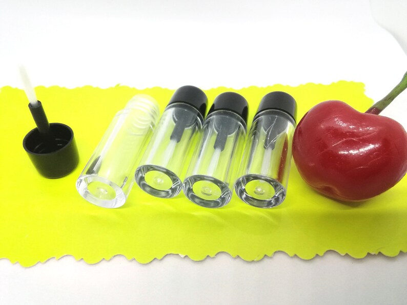 Super Mini 1ml Empty Plastic Nail Polish Bottle Mini Double Eye Lid Glue Tube Doll Nail Polish Bottle AG Girl Accessories Mini Eye Gel Tube image 7
