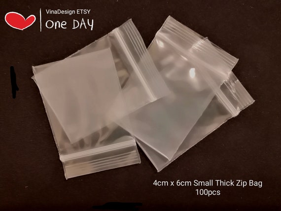 Buy 1000 Zip Top Sealing Lock Bags 2mil Poly Bag 1-1/2 X 2 Clear Baggies  Online in India - Etsy