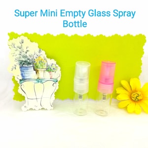 Super Mini 2ml Glass Empty Spray Bottle Mini Perfume Bottle Perfume Empty Bottle Cute Perfume Spray Bottle Empty Mini Glass Atomizer Bottle