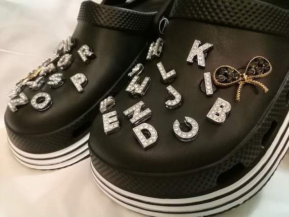 Shoe Charms DIY Letters Accessory Shoe Buckle Letter Hole Shoe Decorative Buckle