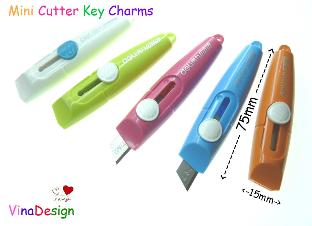 Mini Keychain Cutter Mini Cutter Key Chain Phone Charm Cute Cutter Small Cutter Handbag ...