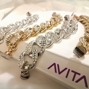1 pcs Crocs Shoe Diamond Chain Acrylic Shoe Chain Super Shine Diamond Silver Chain Croc Shoe Chain Croc Shoe Diamond Gold Chain Shoe Buckle