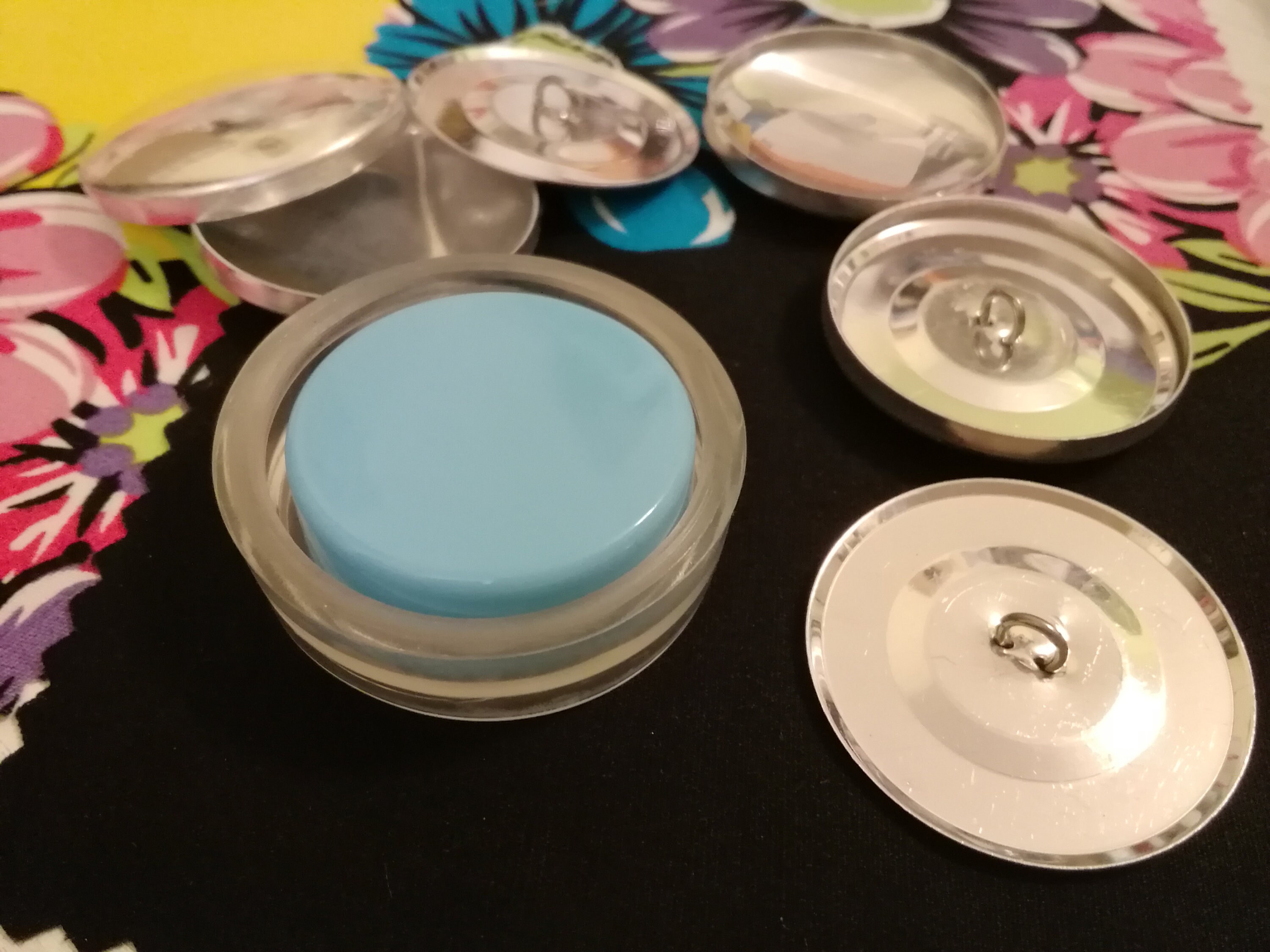 DIY Big Button Cover Kit 38mm Cover Button Tool 38mm Large Button Free ...