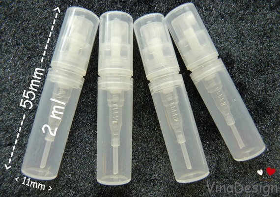10-piece Clear Glass Perfume/sanitizer Empty Spray Bottle 