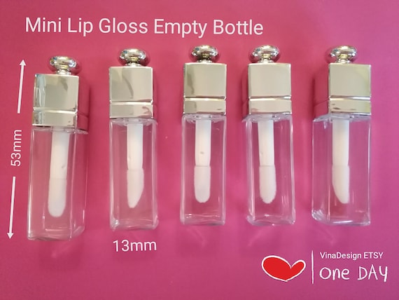 4ml Mini Silver Square Lip Gloss Empty Tube Moisturizer Bottle | Etsy 4ml Mini Silver Square Lip Gloss Empty Tube Moisturizer Bottle | Etsy