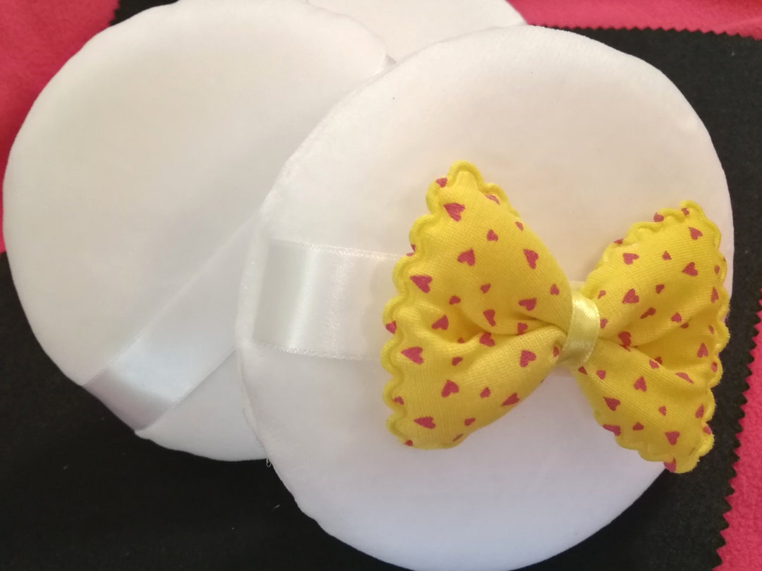 1 Pcs Super BIG & THICK Powder Puff 130mmx30mm 3D Bow Powder Puff Huge