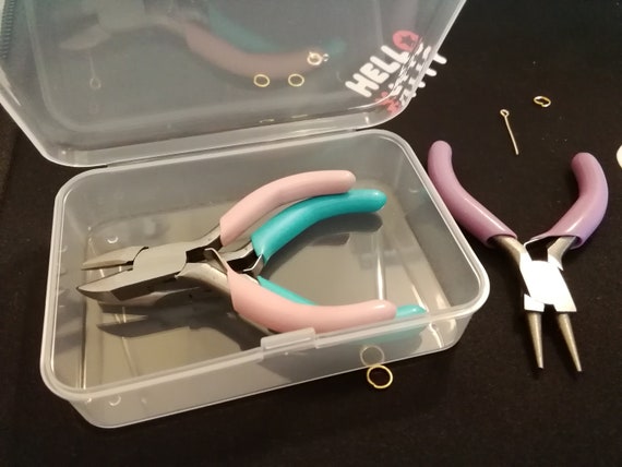 Jewelry Making Tool Kits Pliers Set Scissors Round Nose Plier Side Cutting  Pliers Wire Cutter Scissor Tweezers Accessories Tool