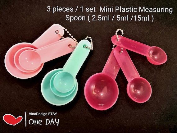 MINI MEASURING SPOONS, 3 PC SET