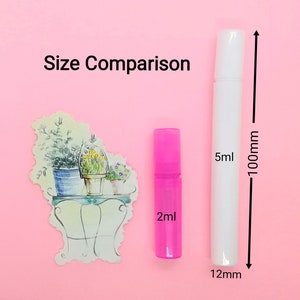 5ml White Plastic Spray Bottle Long and Narrow Shape Fragrance Empty Spray Bottle Small Atomizer Spray Bottle Perfume Atomizer Spray Bottle