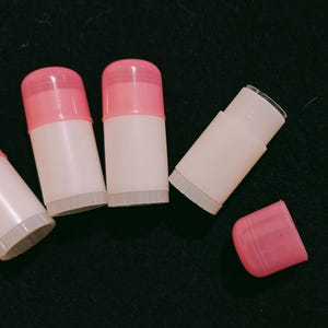 2.4gm Mini Lip Balm Container Mini LipStick Tube Small Plastic Lip Balm Empty Tube Small Lipstick Tube Empty Tube Twist Up Lipstick Tube