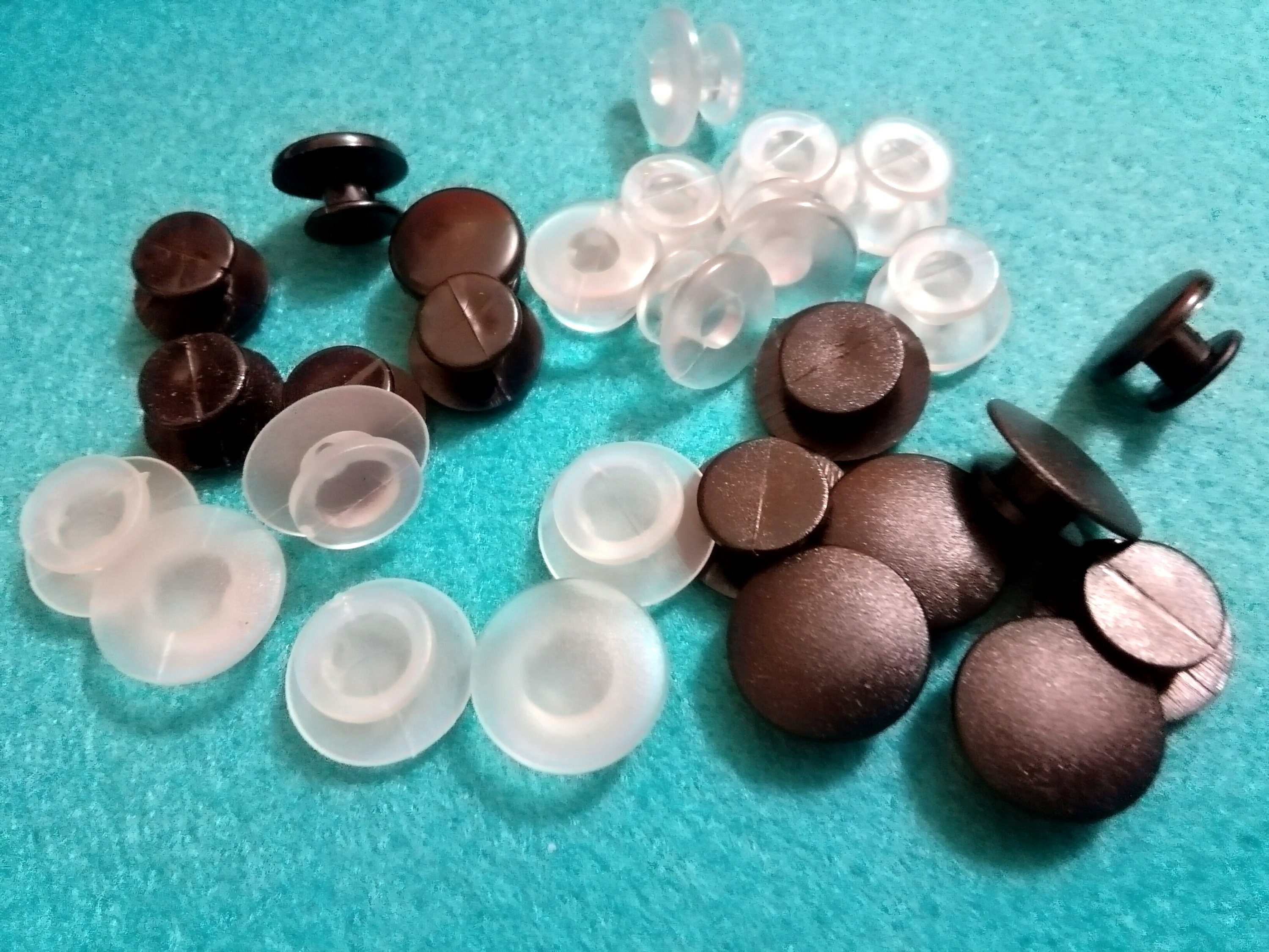 100 DIY CROCS Charm Transparent Back Buttons Make Your Own Shoe Clear  Buttons