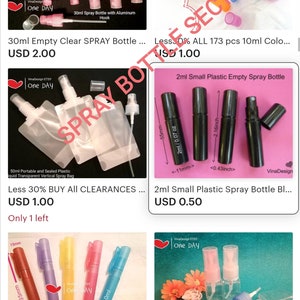 NOT For SALE Quick Product Search Map/Mini Bottle/Mini Scissors/Lip Gloss Tube/Nail Polish Bottle/Mini Eyeliner Bottle/Mini EDC Kit.. etc Bild 3