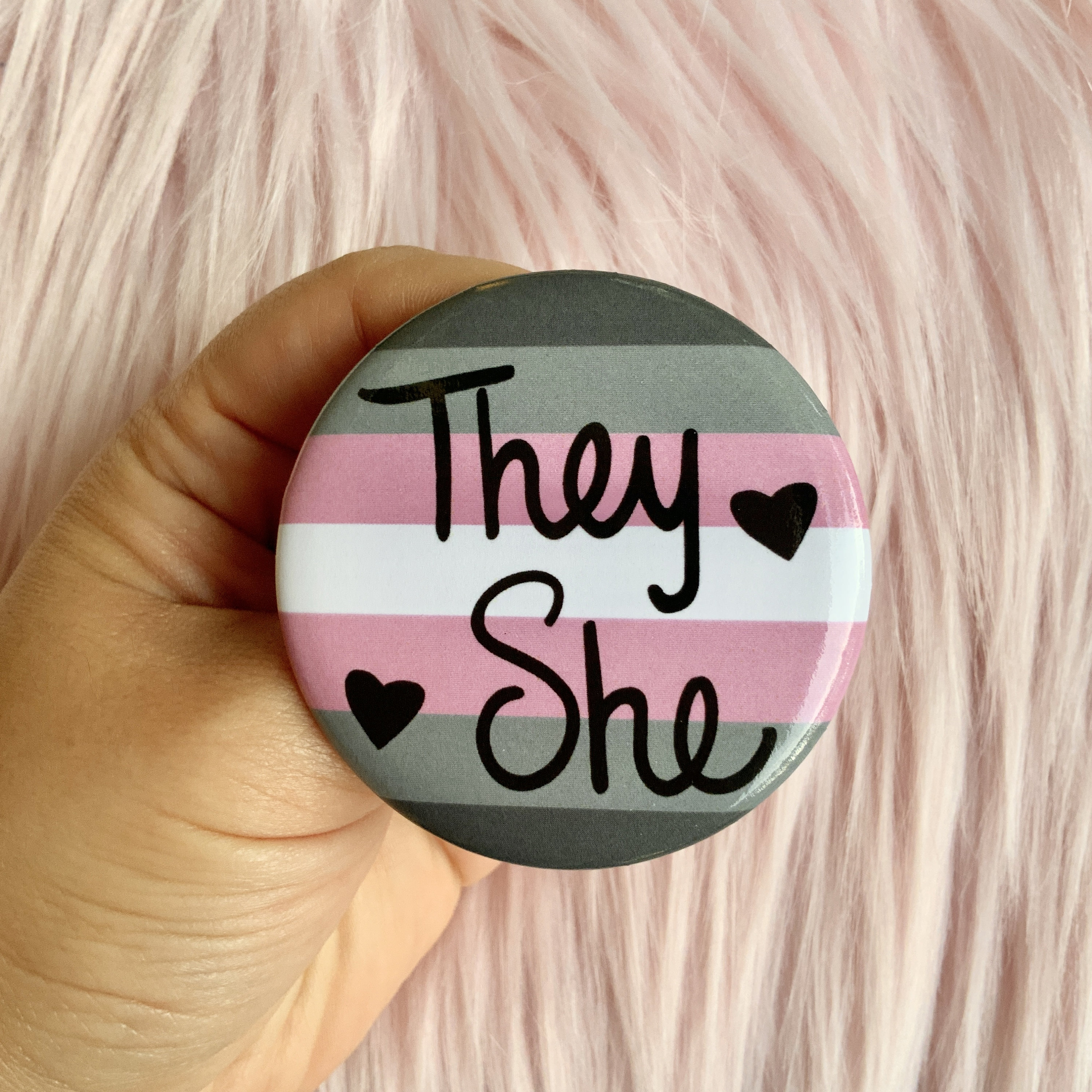 Demigirl Pride Flag Sticker Die Cut Vinyl Waterproof Sticker