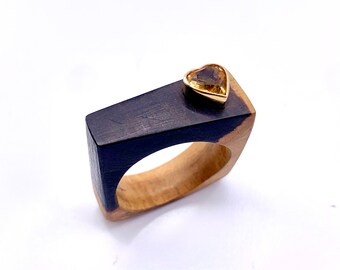 Ebenholz ring - Der Gewinner