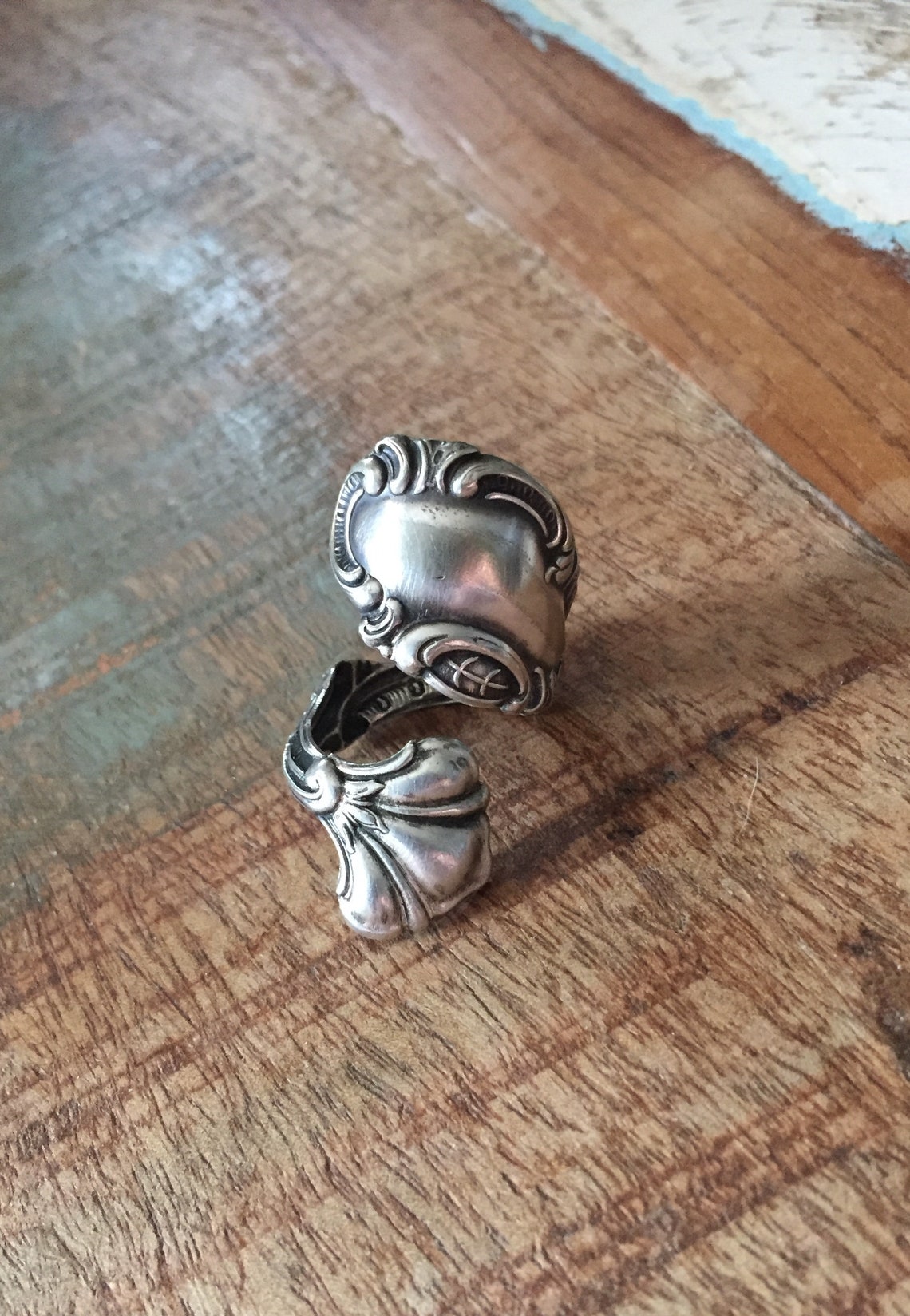 Cutlery Jewelry Ring Made From Sugar Tongs Cutlery Jewelry Etsy