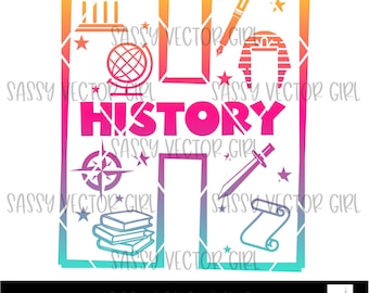 History png, Social Studies png, History svg, Sublimation Design, History png, Digital Download, History Teacher Shirt File