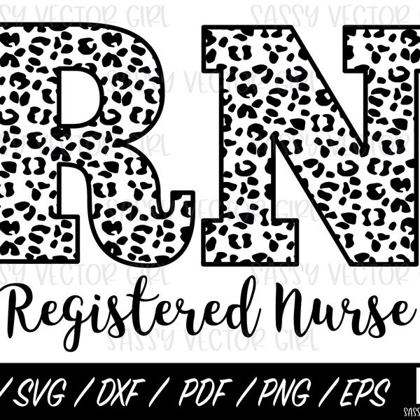 RN Nurse svg, Registered Nurse Cut File, Rn Shirt Design, Instant Download, Nurse Graduation PNG, Sublimation Design, Digital File