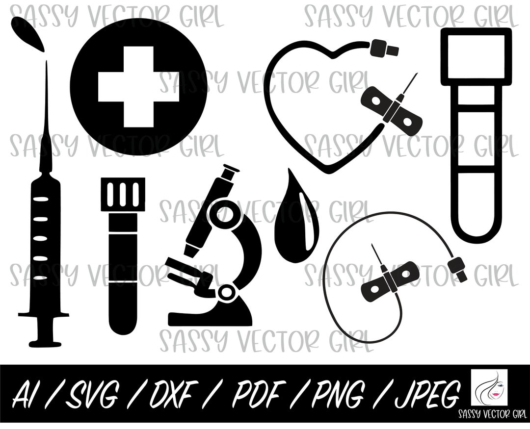 Phlebotomy Bundle Svg, Phlebotomy Svg, Phlebotomy Tech Svg