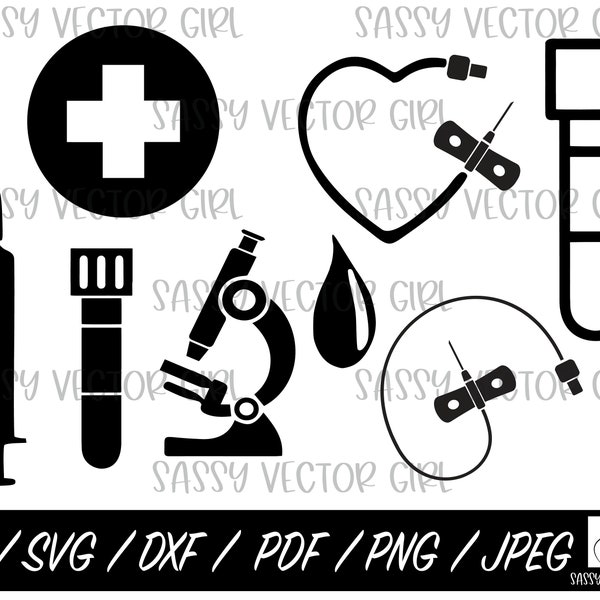 Phlebotomy Bundle Svg, Phlebotomy svg, Phlebotomy Tech svg, Phlebotomist svg, Rainbow Tubes, Blood Draw, Blood Tubes png