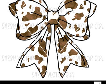 Lazo con estampado de vaca Png, Lazo de coqueta Png, Lazo de vaca retro occidental para sublimación, Lazo con estampado animal, Archivo de sublimación de lazo, Vaquera png, país png
