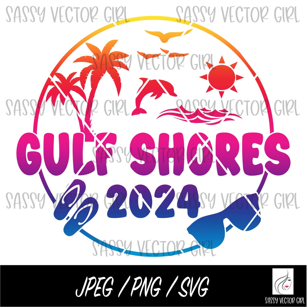 Gulf Shores Png, Gulf Shores 2024 Png, Gulf Shores Shirt Png, Girls