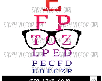 Optometry png, Eye Chart png, Glasses png, Optometrist png, Ophthalmologist svg, Eye Doctor png, Optometrist Tech, Cut Files for Cricut