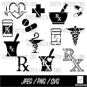 Pharmacy svg Bundle, Pharmacist png, Mortar and Pestle svg, Pharmmacy Squad svg, Pharmacy Tech Shirt png, Pharm D Cut File, Digital Download