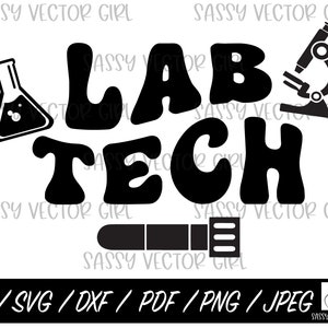Lab Tech SVG, Lab Technician svg, Periodic Table svg, Lab Tech png, Laboratory Technician dvg, Microscope, Med Tech, Medical Lab svg