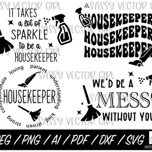 Haushälterin Bundle SVG, Putzfrau SVG, Putzfrau svg, Putzfrau svg, Putzfrau svg, Putzfrau svg, Putzfrau svg, Cut File