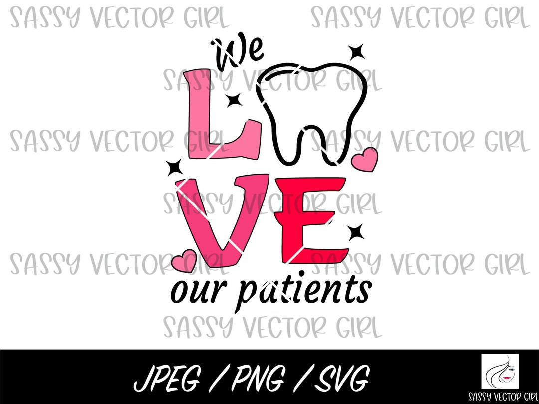 Dental Valentine Png, Dentist Valentine's Day Png, Dental Assistant
