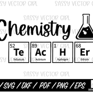 Chemistry Teacher SVG, Periodic Table Teacher png, Chemistry Cut File, Shirt svg, Cut Files, Cricut, Silhouette, Instant Download