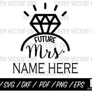 Zukunft Frau SVG, Braut SVG, Frau svg, zukünftige Braut, Braut Shirt svg, zukünftige Frau, Diamant Ring Clipart, Verlobung svg, Instant Download, PNG
