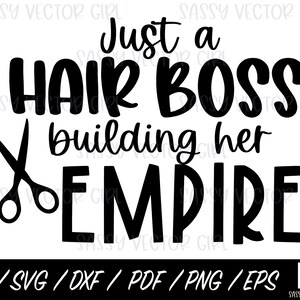Hair Stylist SVG, Hairdresser SVG, Hair png Clipart, Hair Hustler Cut File, Cricut, Silhouette, Shirt Design, Laser File