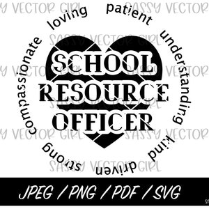 School Resource Officer svg, SRO svg, Security png, Security Officer svg, School Police svg, School Safety officer png