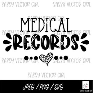 Medische dossiers SVG, medische dossiers Tech SVG, medische dossiers technicus png, bestand knippen, direct downloaden