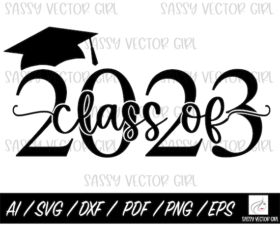 2023 Graduation Cap Svg Class of 2023 SVG Graduate Cut File - Etsy Norway
