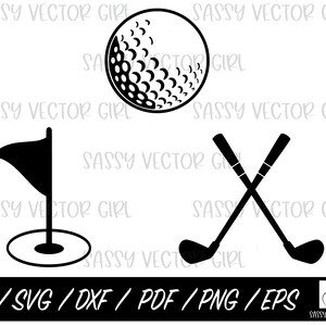 Golf Bundle Svg, Golf Svg, Golf Clubs Svg, Golf Ball Svg, Golf Png ...