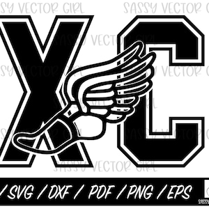XC svg, Cross Country svg, Cross Country png, läuft Instant Download, Läufer PNG, Cut Files for Cricut, Silhouette