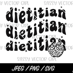 Dietitian svg, Registered Dietitian svg, Nutritionist png, Dietician svg, Registered Dietitian Shirt png, Cut File, Instant Download