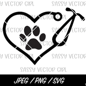 Vet Tech svg, Veterinary Technician Instant Download, Veterinary Medicine SVG, Cut Files for Cricut, Silhouette, Vet, Vet Appreciation