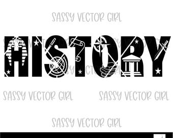 History svg, Social Studies png, History svg, Sublimation Design,History png, Digital Download, History Teacher Cut File