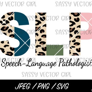 Patólogo del habla y lenguaje PNG, SLP svg, Terapeuta del habla Leopard png, SLP svg, Slp Cheetah png, Diseño de camisa Slp, Descarga instantánea