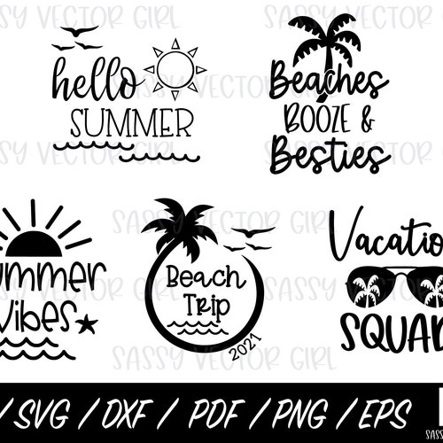 Girl Trip SVG Girl Weekend Svg Summer Bundle Svg Beach Trip - Etsy